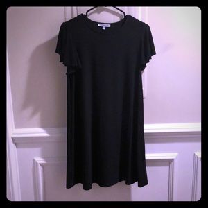 Black cocktail dress